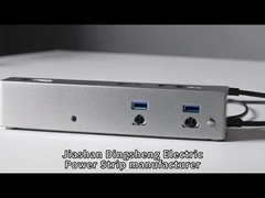 メタル6 アウトレット 超電圧保護 電源帯 設置可能な多プラグソケット