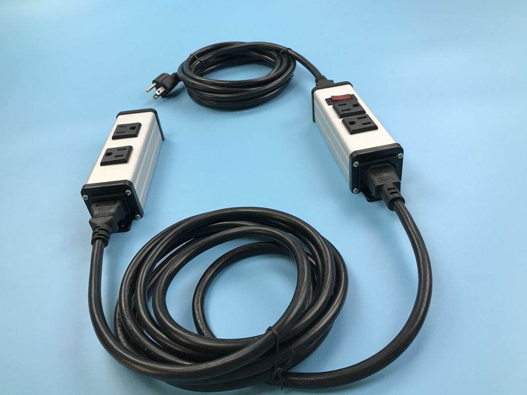 4つの容器/特別に長いコードが付いている対アルミニウム貝の仕事台力のストリップ